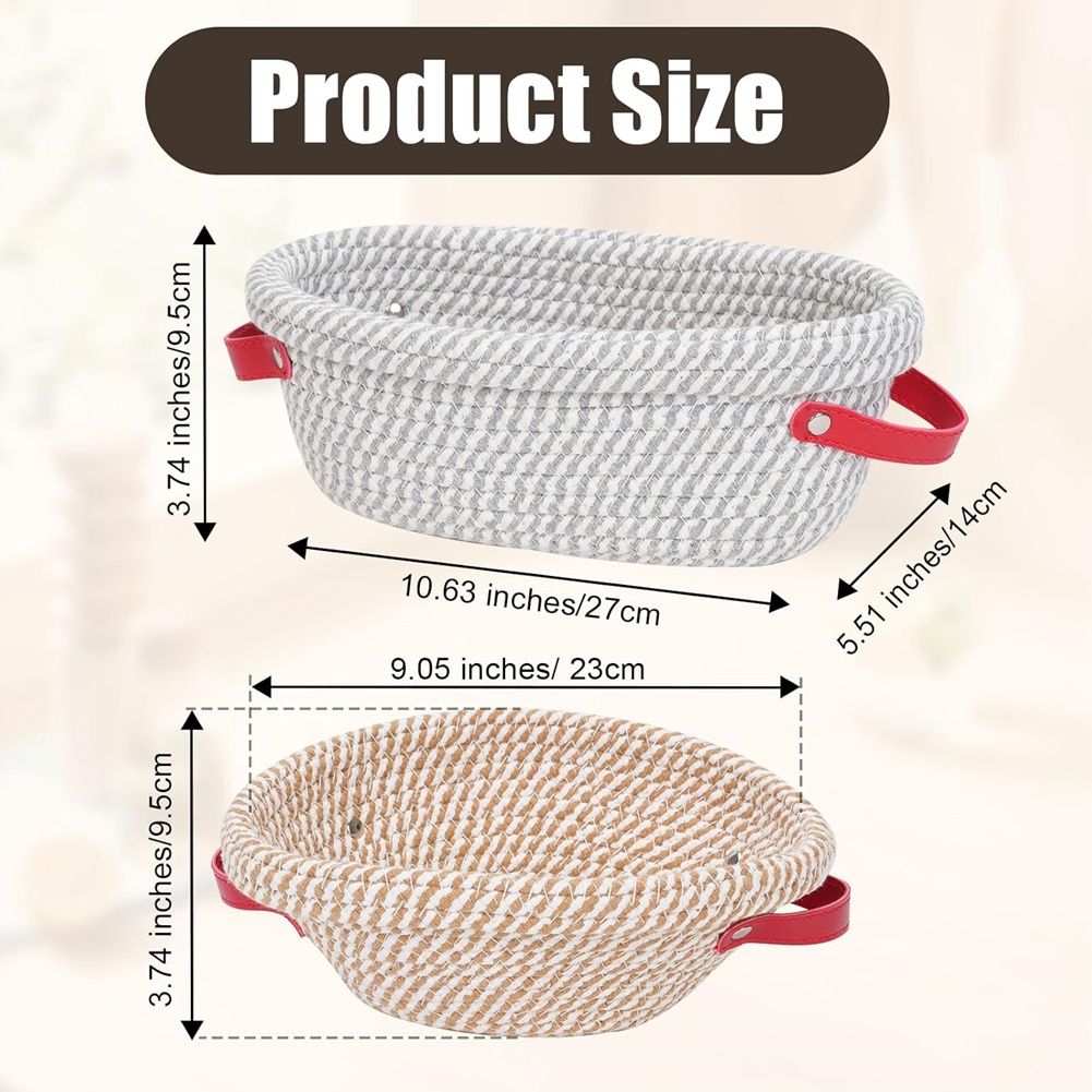 Proofing Basket Banneton - Lot de 2 paniers de levage