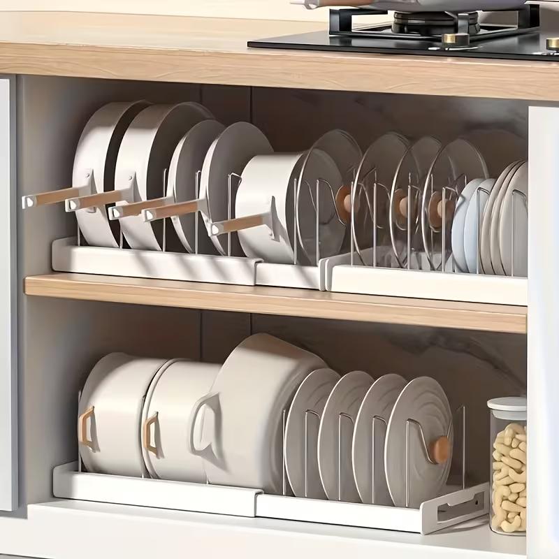 Kitchen Baking Drawer - Organisateur de casseroles et poêles extensible