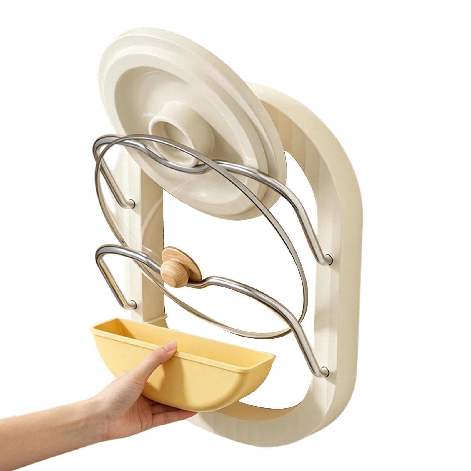Kitchen Baking Drawer - Support mural 2 niveaux pour couvercles