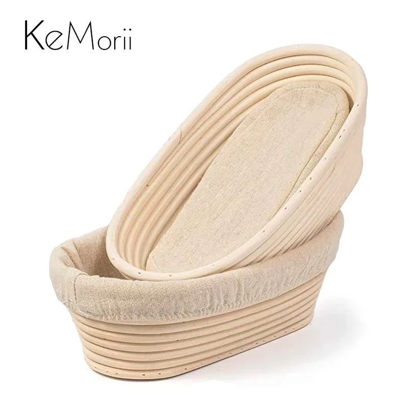 Proofing Basket Banneton - Panier à pain en rotin naturel,