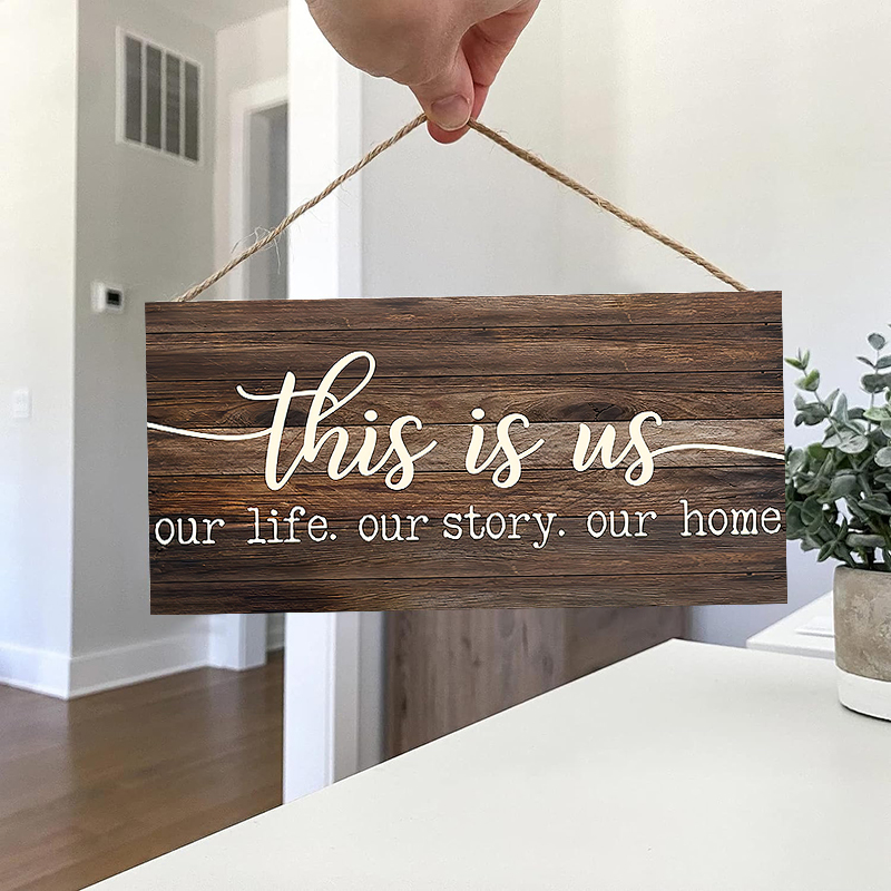 Kitchen Queen - Décor mural rustique This is us,