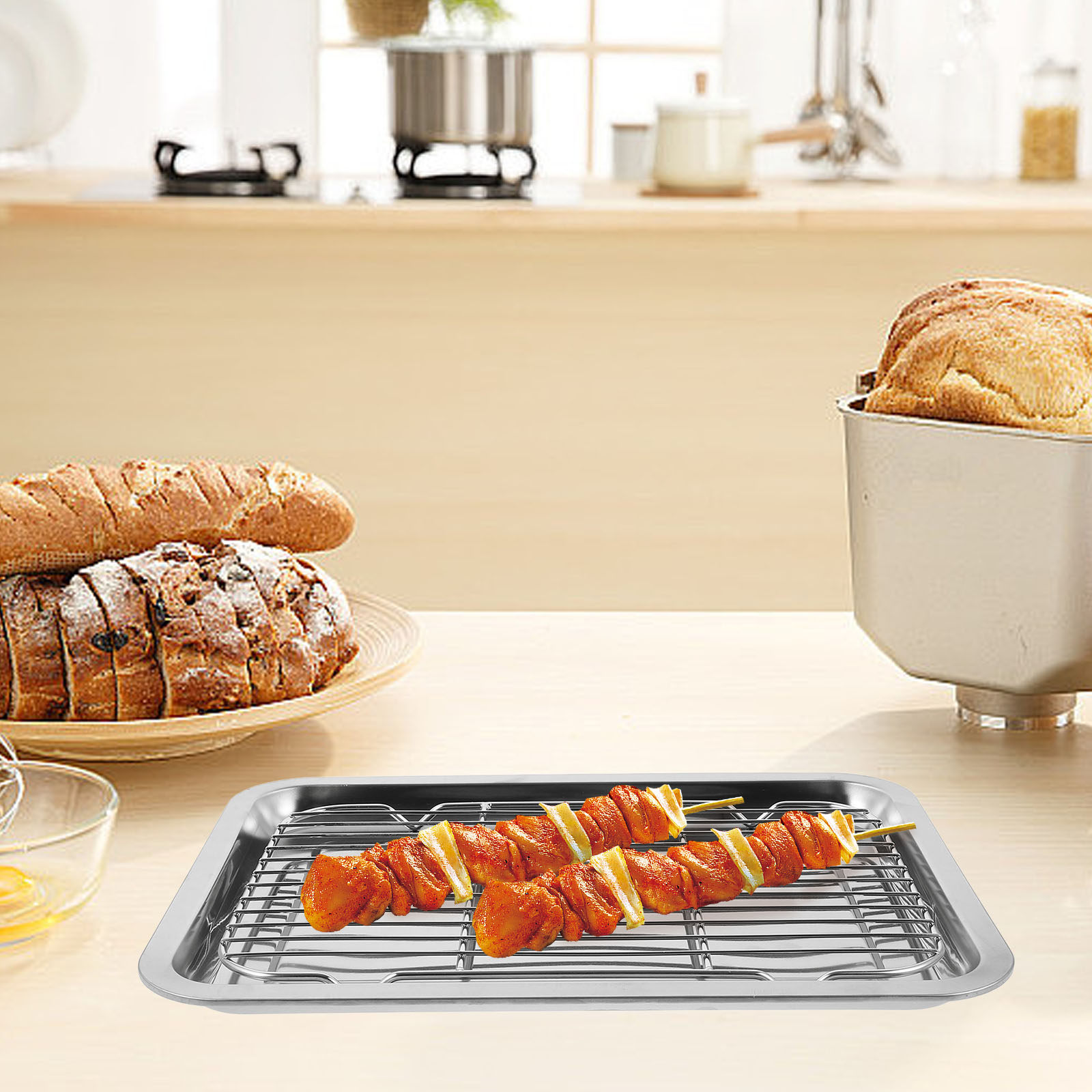 Cooling Rack Wire - 1 ensemble de grille de cuisson