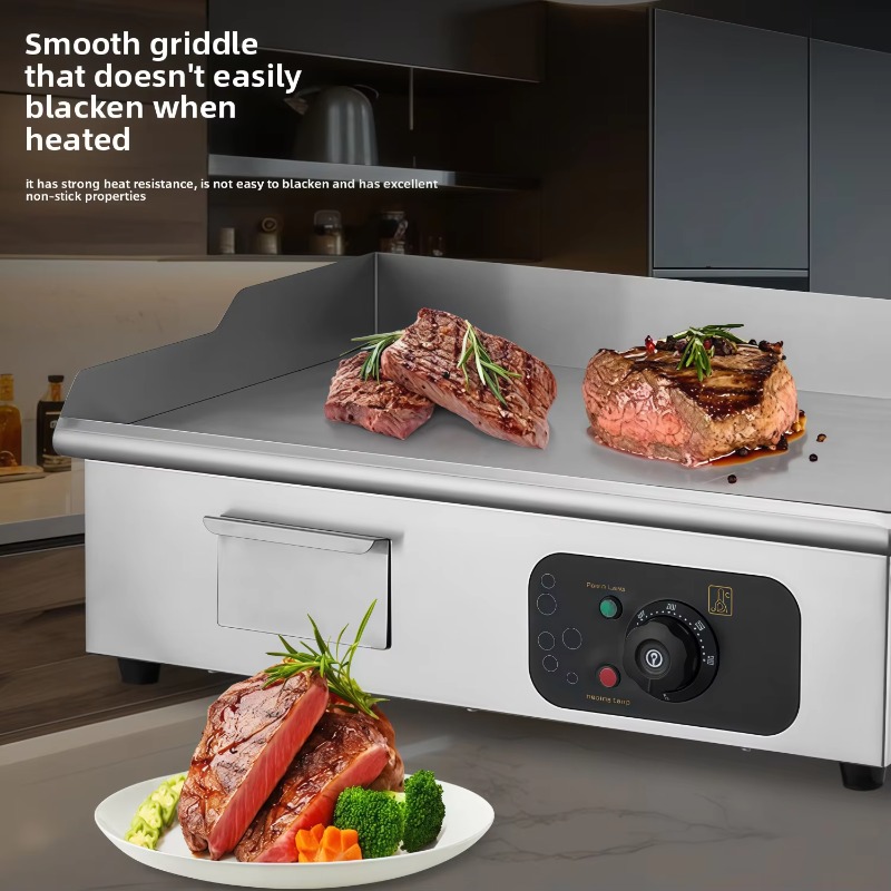 Kitchen Baking Zone - Plaque de cuisson électrique en acier