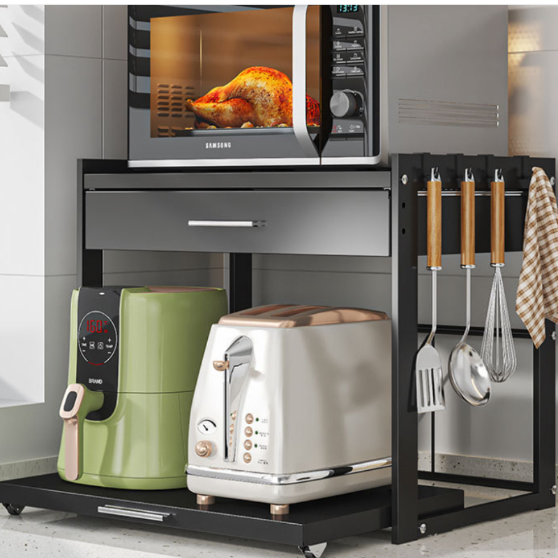 Kitchen Baking Drawer - Étagère coulissante pratique, support de four