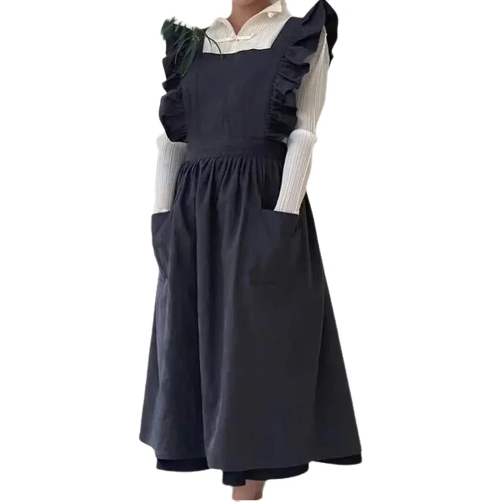 Tablier Vintage en coton et li - Baking In Kitchen avis et prix