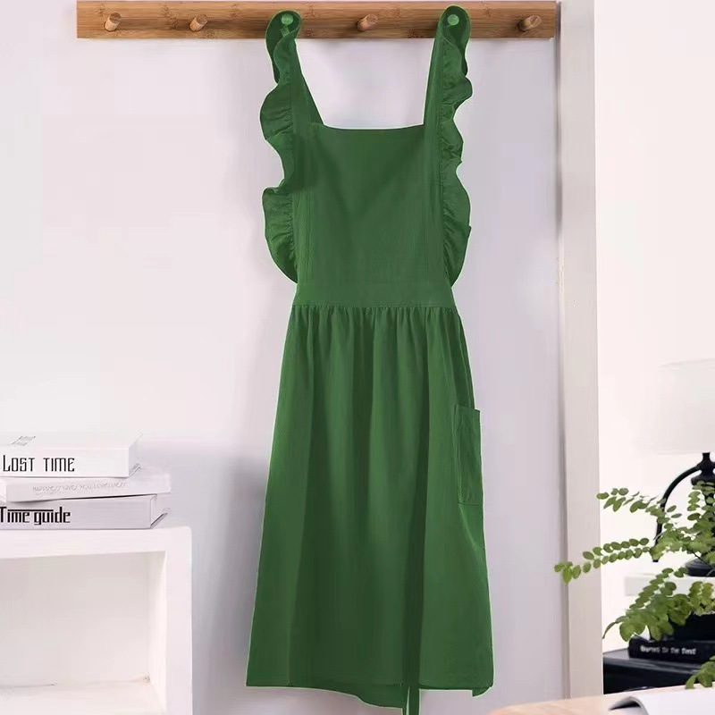 Tablier Vintage en coton et li - Baking In Kitchen avis et prix