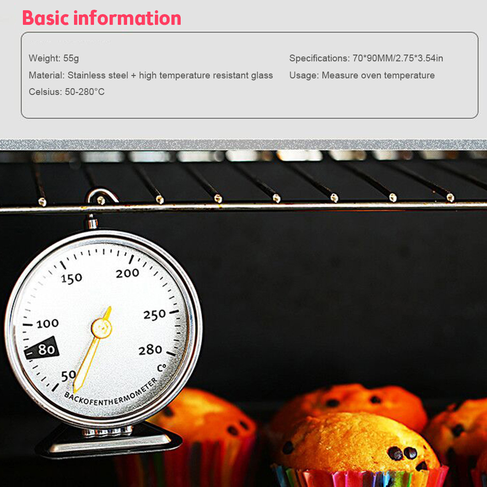 Thermomètre de four 50-280 Cel - Oven Thermometer Analog avis et prix