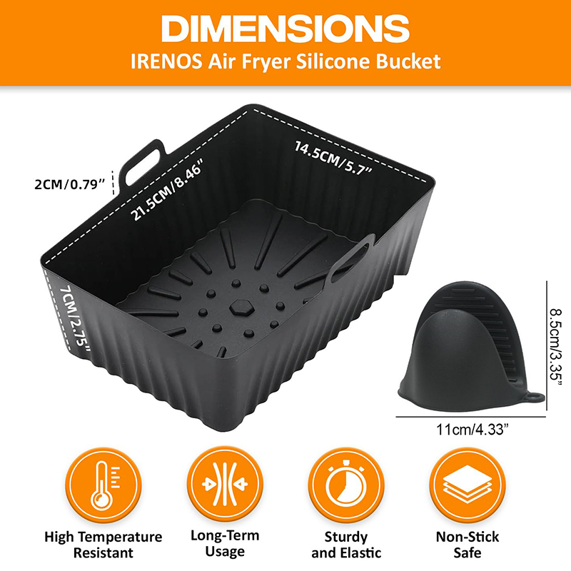 Doublures de friteuse à Air an - Kitchen Baking Zone avis et prix