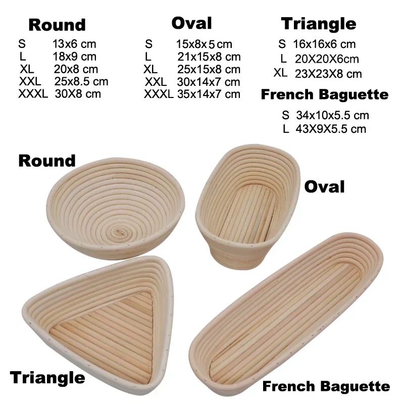 Panier à pain en rotin panier  - Proofing Basket Banneton avis et prix