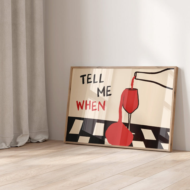 Affiche murale en toile Vintag - Kitchen Queen avis et prix