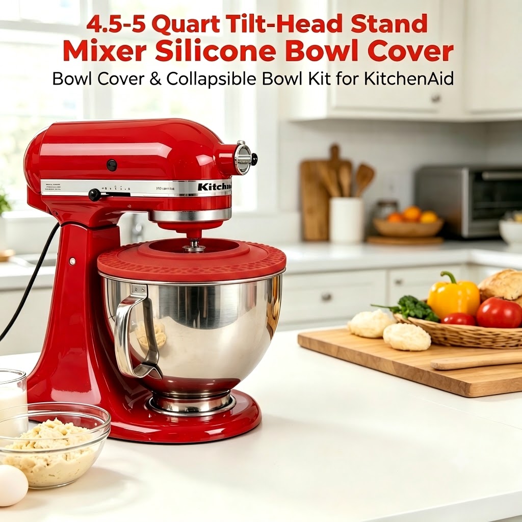 Couvre-bol en silicone anti-dé - Kitchenaid Baking Bowl avis et prix
