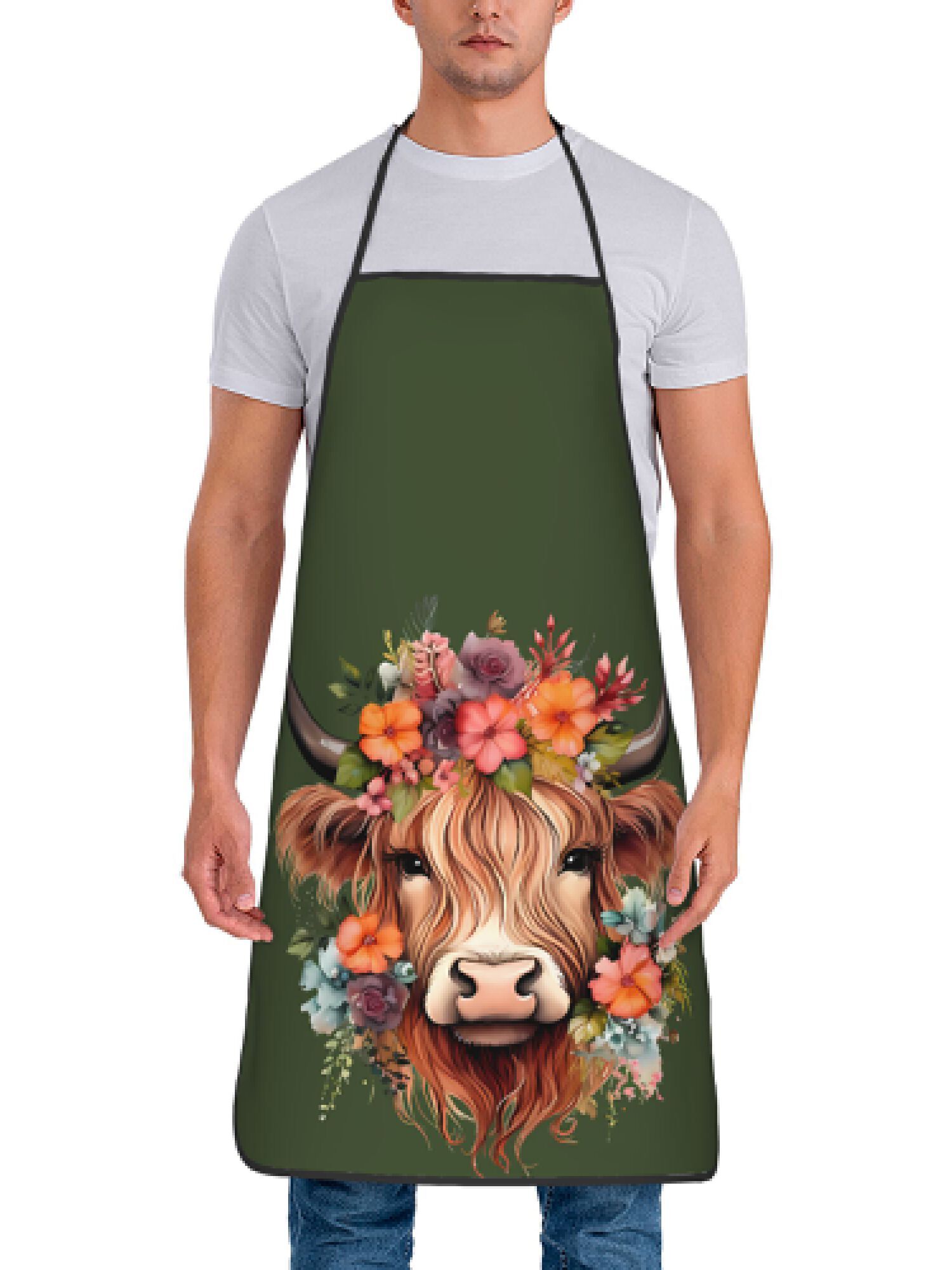 1 tablier amusant à motif vach - Kitchen Baking Ideas avis et prix