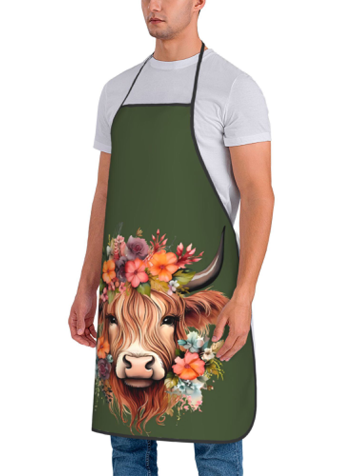 1 tablier amusant à motif vach - Kitchen Baking Ideas avis et prix