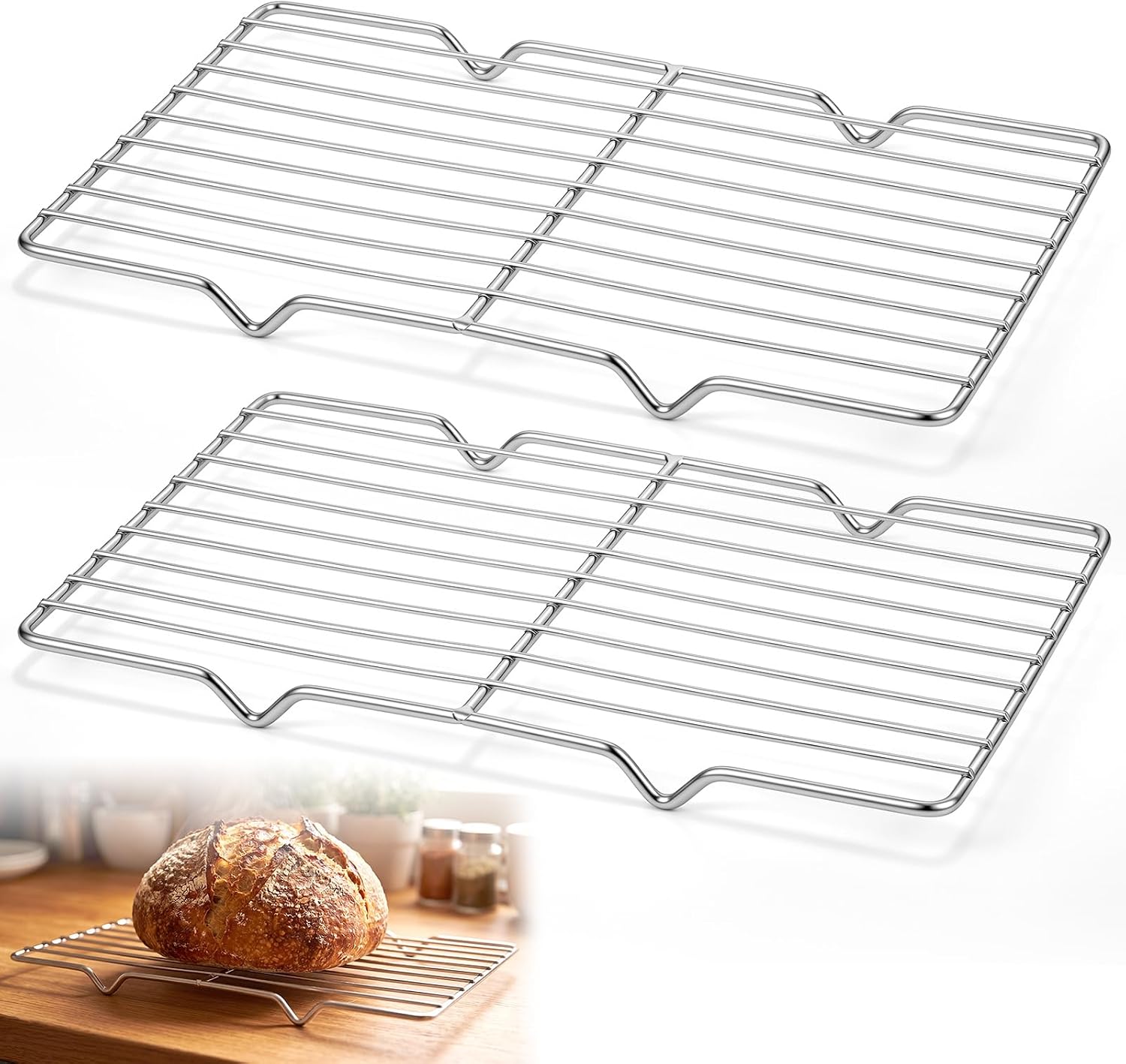 Lot de 2 grilles de refroidiss - Cooling Rack Wire avis et prix