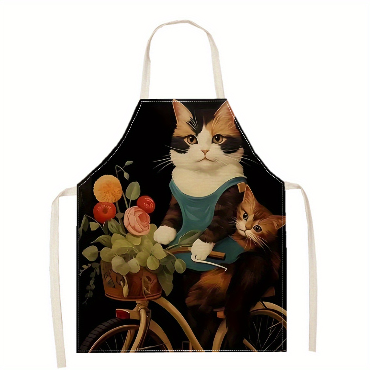 Tablier en lin amusant avec im - Kitchen Baking Ideas avis et prix