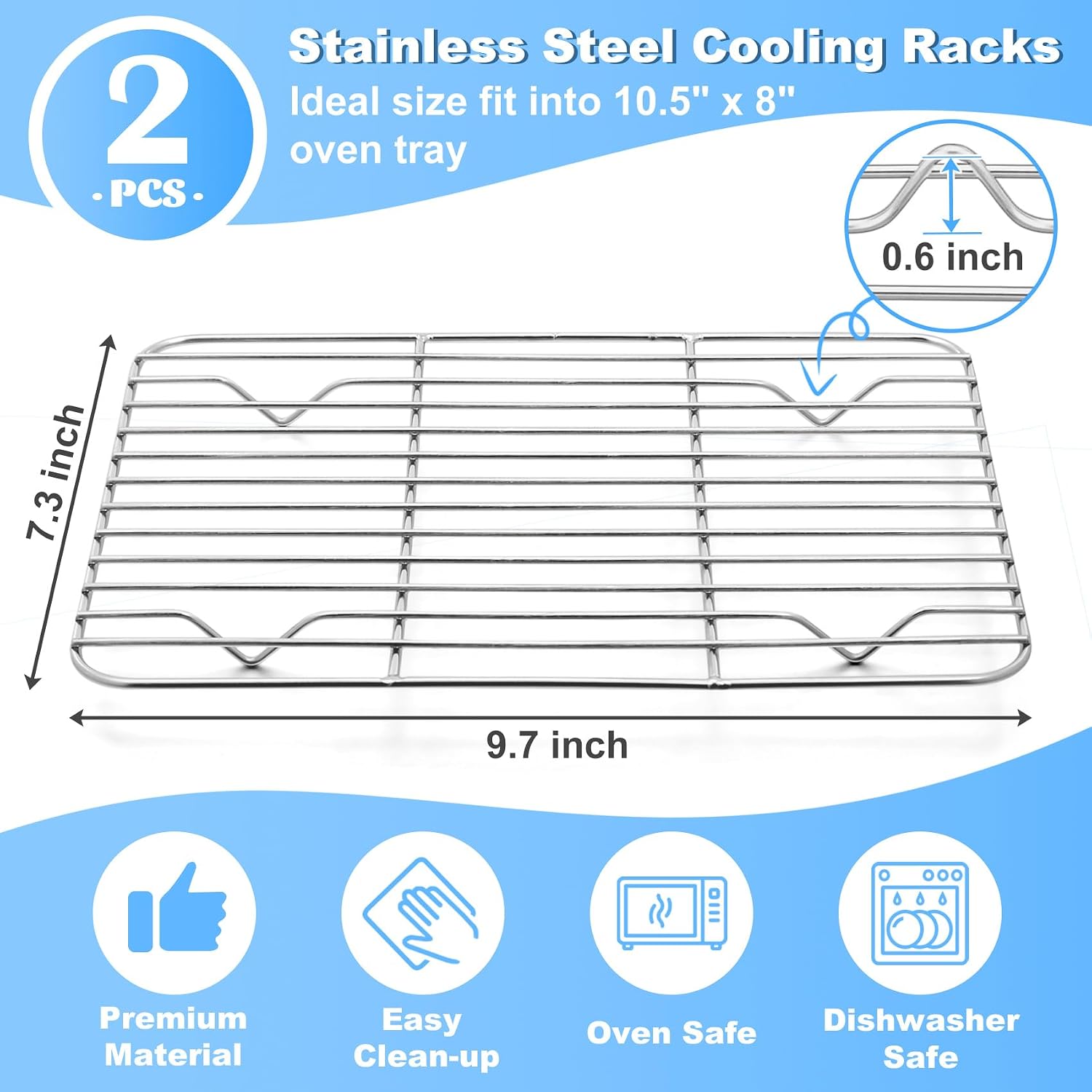 P&P CHEF Grilles de Cuisson Re - Cooling Rack Wire avis et prix